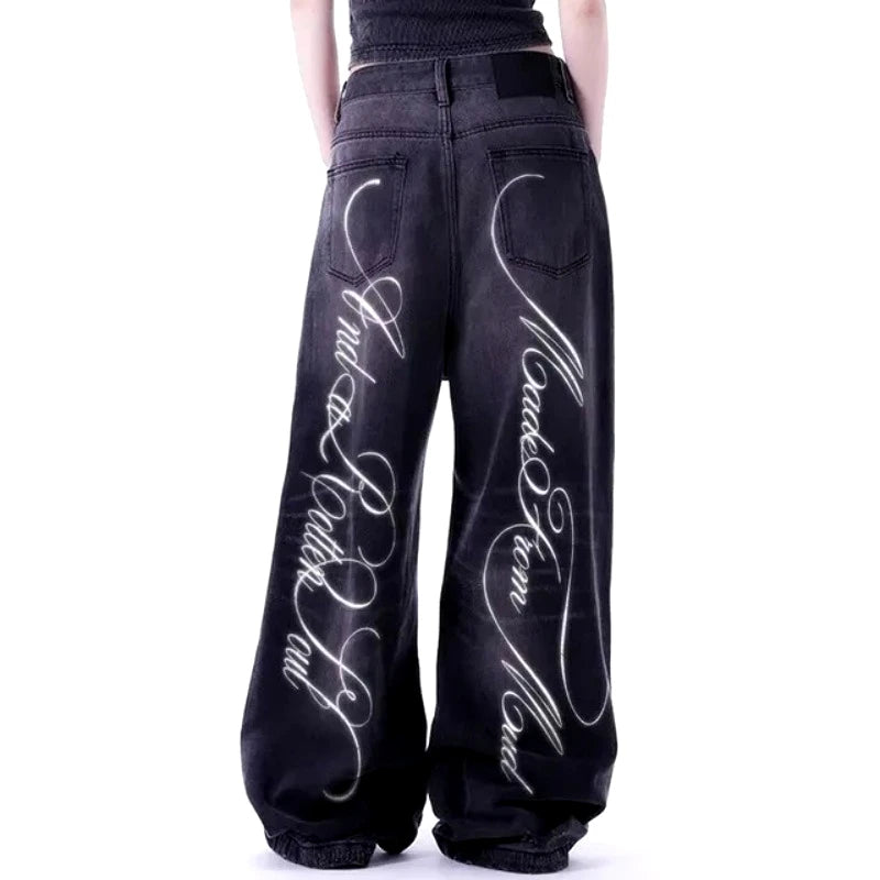 Gothic Denim Pants